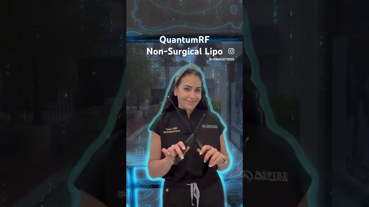 Tighter, Firmer Skin with Zero Downtime? QuantumRF is HERE at Aspire MedSpa Tampa!