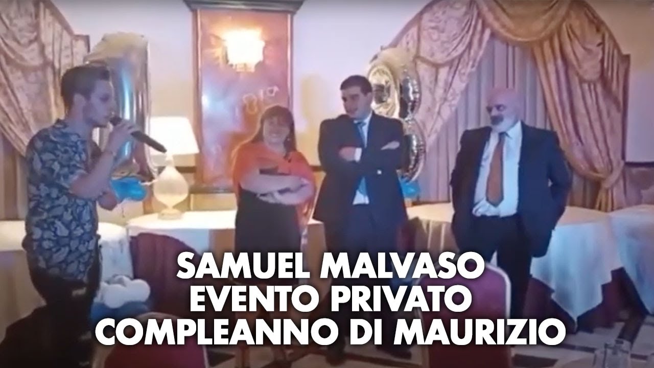 Samuel Malvaso - Evento Privato - Compleanno di Maurizio - 2019