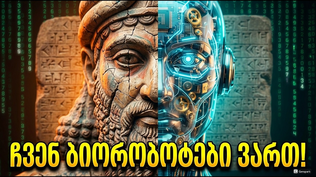 ხელოვნური ინტელექტის შოკისმომგვრელი პასუხი: ვინ შეგვქმნა სინამდვილეში?