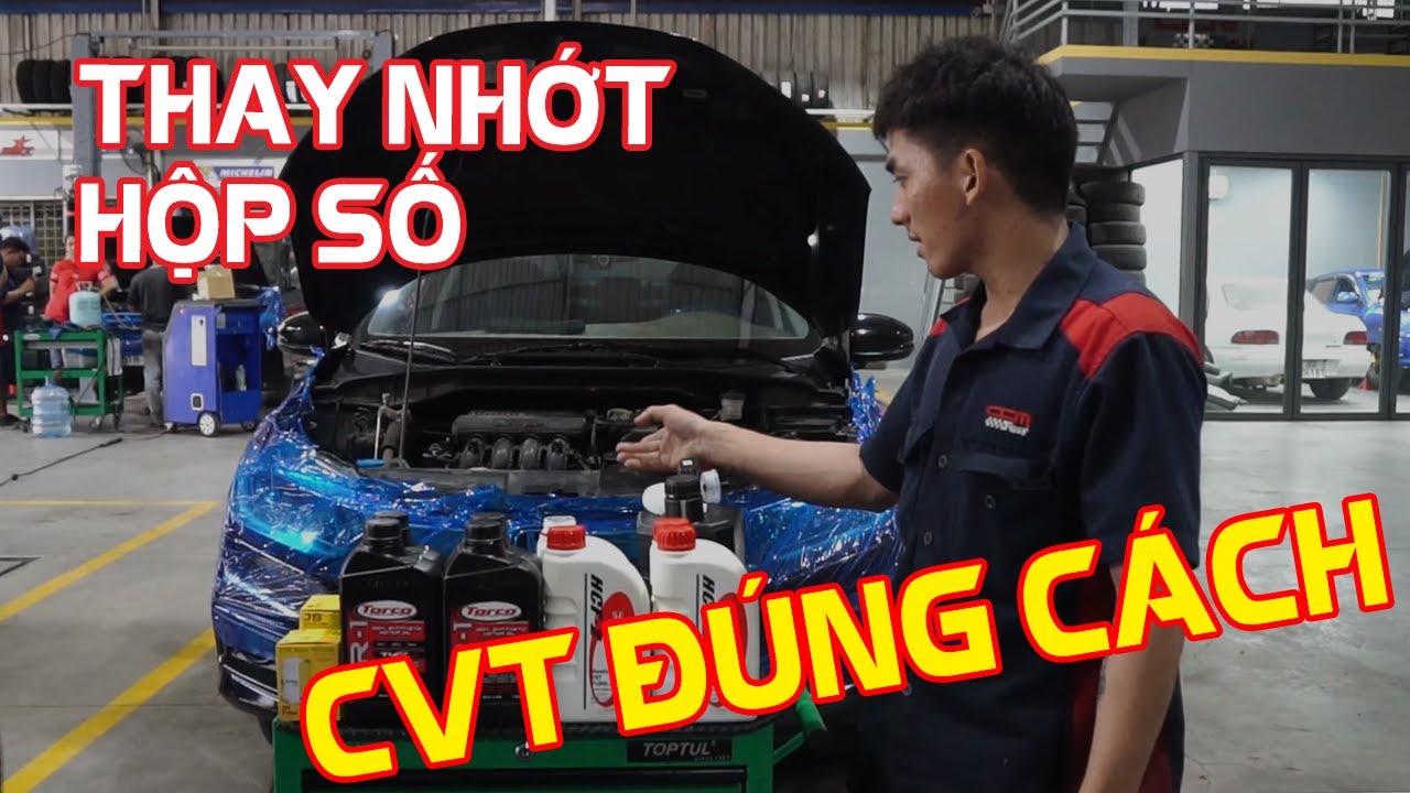 HONDA CITY - THAY NHỚT HỘP SỐ CVT ĐÚNG CÁCH