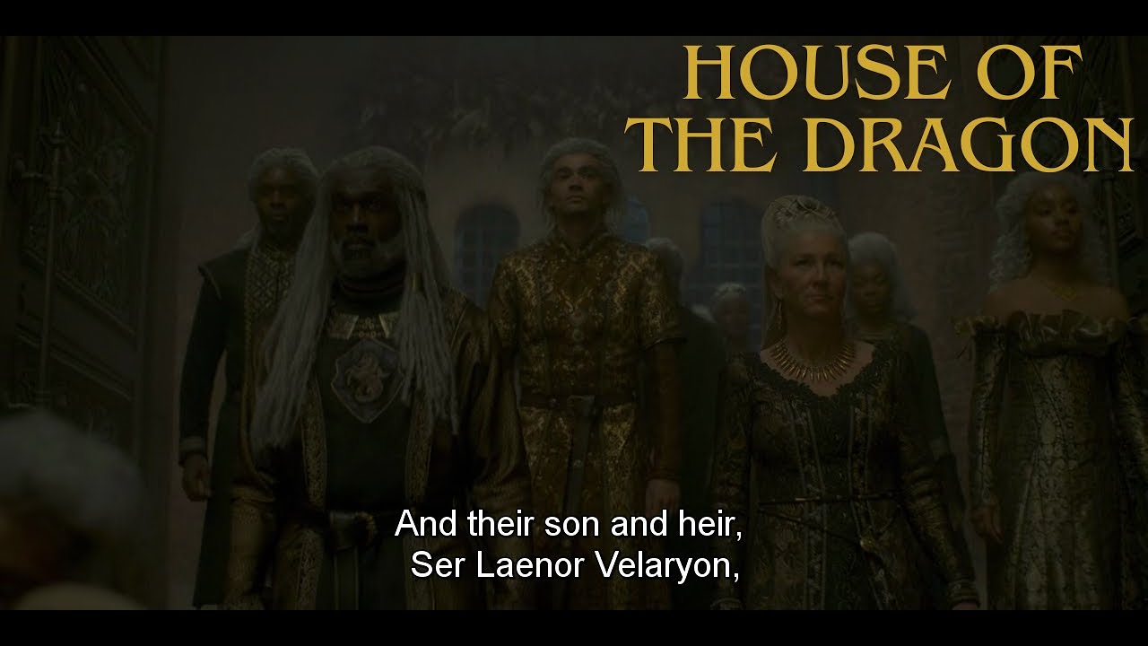 House Velaryon Epic Entrance, House of the Dragon S01E05 #hotd #houseofthedragon #youtube