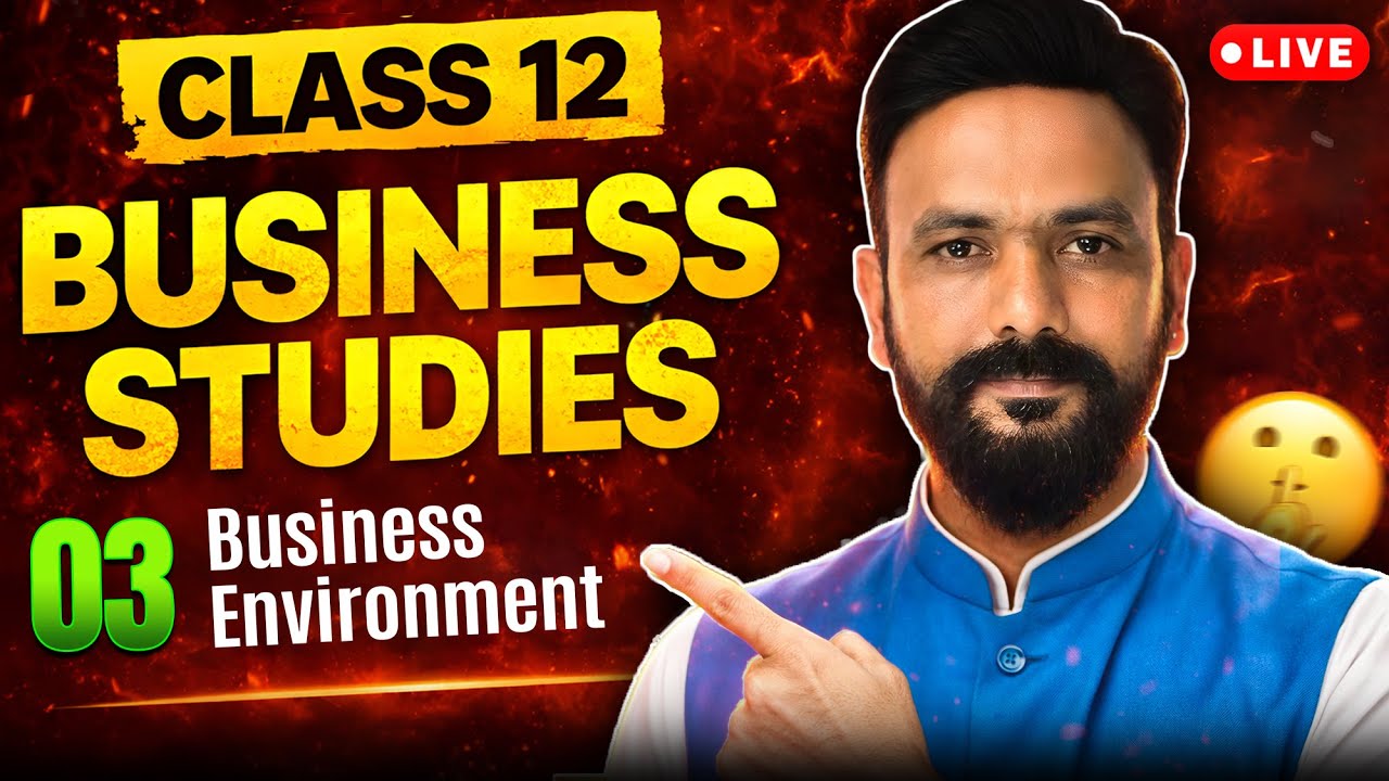 Business Studies Ch 3 Business Environment IMP Questions 🔥 | Class 12 Board Exam | Ritesh Sir