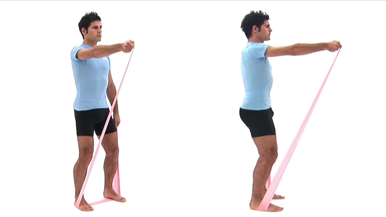 Shoulder Flexion (band, alternate)