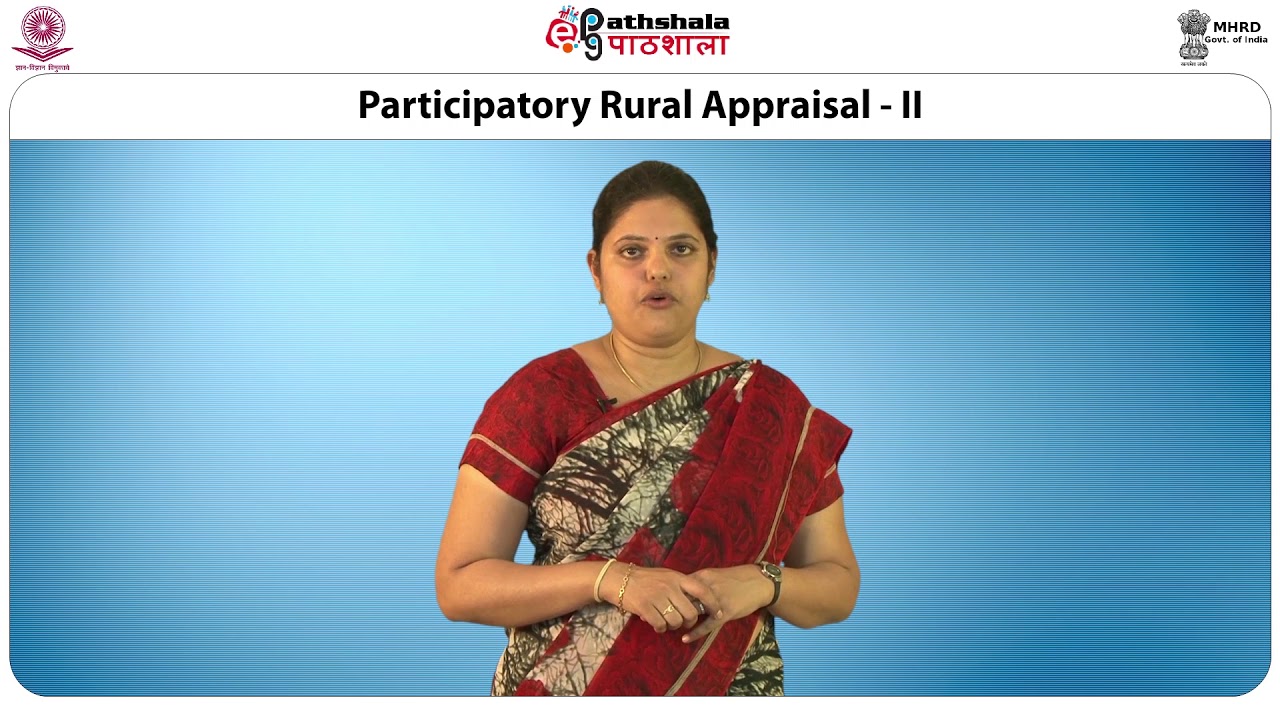 H12EE39   Participatory Rural Appraisal   II