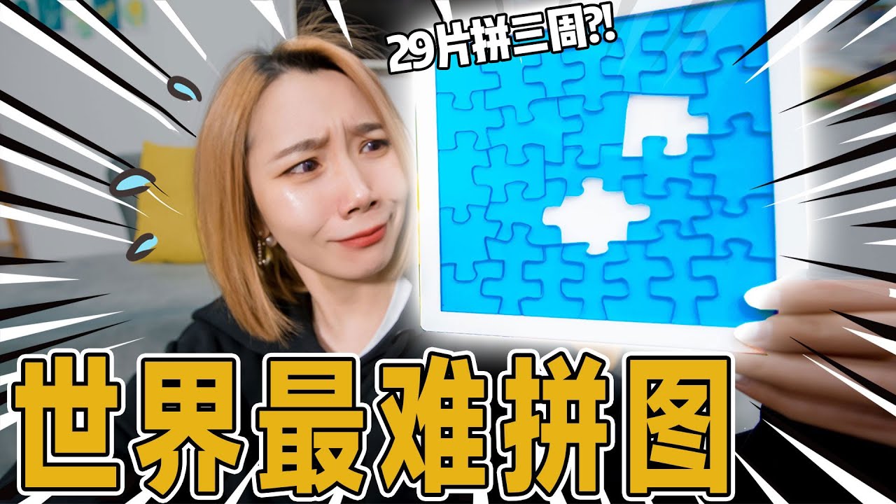 1小时挑战全世界最变态拼图！能成功吗？| Puzzle