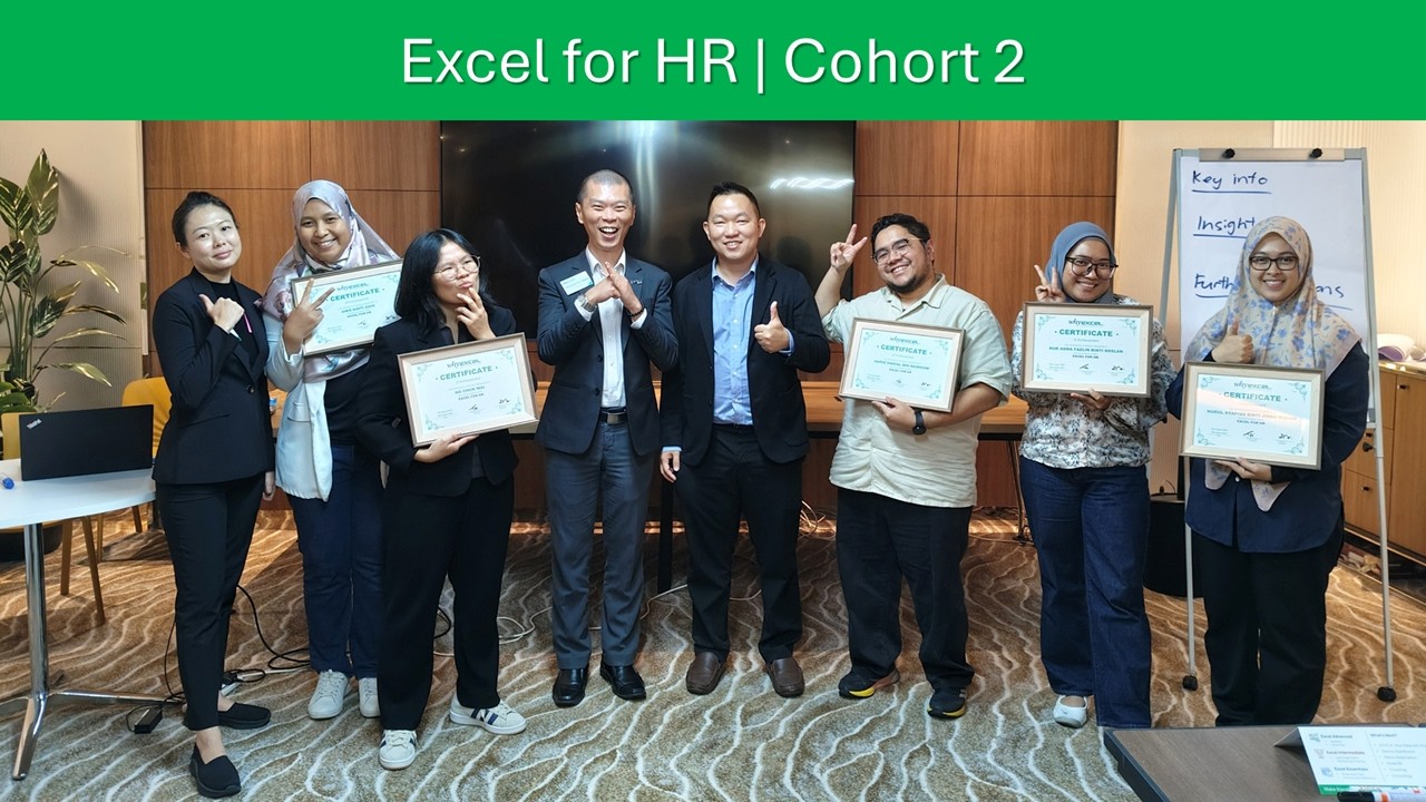 Excel for HR - Data Storytelling Workshop | Cohort 2 | ExcelSifu