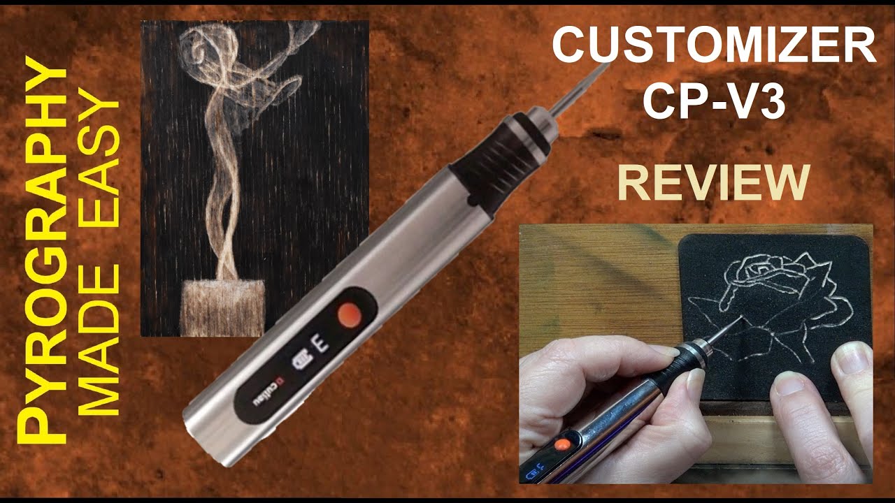 Обзор продукта CUSTOMIZER engraver v3 - обзор продукта для сжигания древесины