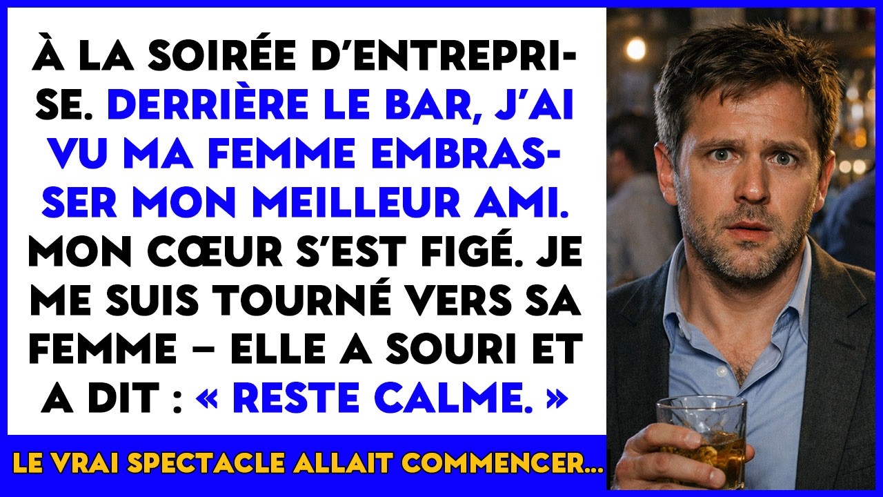 &Agrave; la soir&eacute;e d&rsquo;entreprise, j&rsquo;ai vu ma femme embrasser mon meilleur ami&hellip;