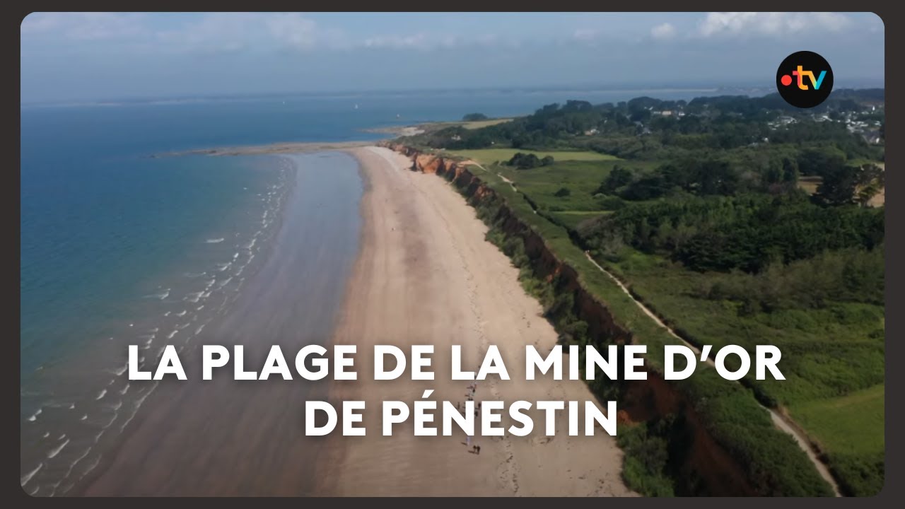 La plage de la Mine d&rsquo;Or de P&eacute;nestin : notre carte postale