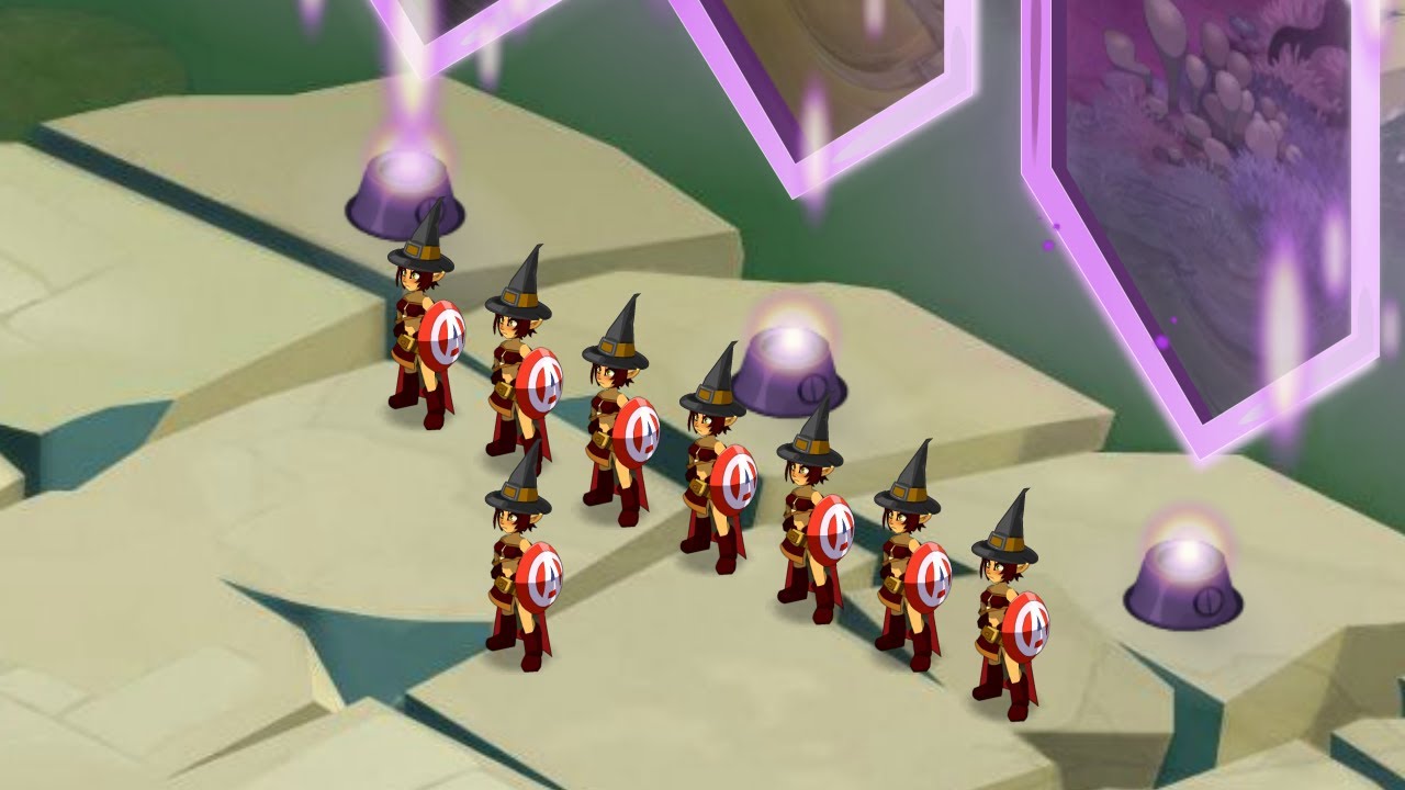 DOFUS TEAM 8 CRA: Team Level 50 vs Nouvelles Zone 200 - Optimisation Pas Chère !