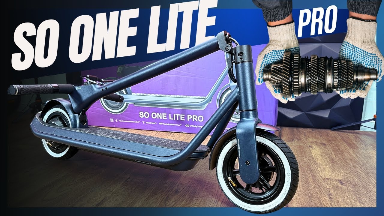 Soflow SO ONE Lite Pro 🛴 Getriebemotor für 499€ 😲 30 % Steigung & 35 Nm Drehmoment! 🔨