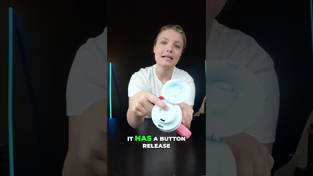 Smart Coffee Lid: Lock, Sip, and Steam Feature! 