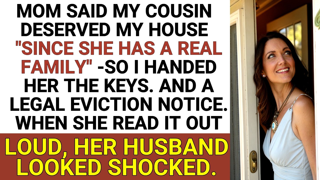 Cousin Took My House—So I Gave Her Keys… And An Eviction Notice