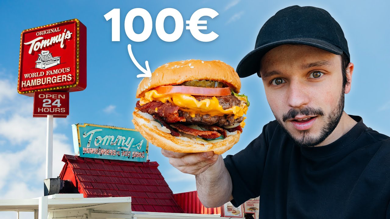 Hamburguesa 1€ vs 100€ en Los Ángeles ¿Vale la Pena?