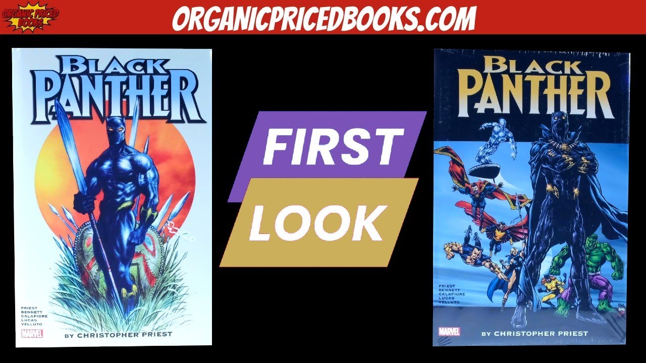BLACK PANTHER by CHRISTOPHER PRIEST Omnibus Vol. 2 FIRST LOOK