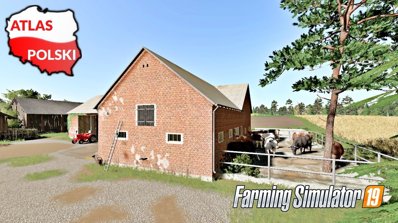 Prezentacja mapy i gospodarstwa. DOWNLOAD -  Dąbnica 1.2 ☆ FS 19 ☆ Atlas Polski ㋡ Anton