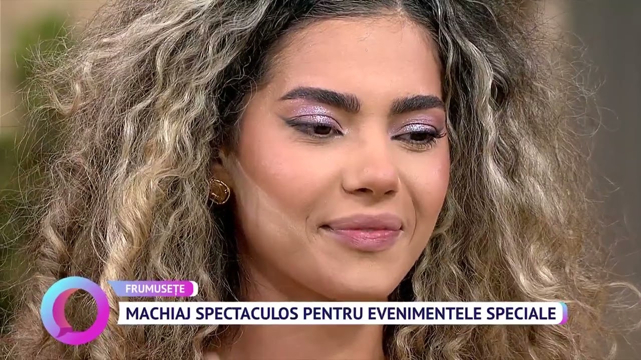 Machiaj spectaculos pentru evenimentele speciale
