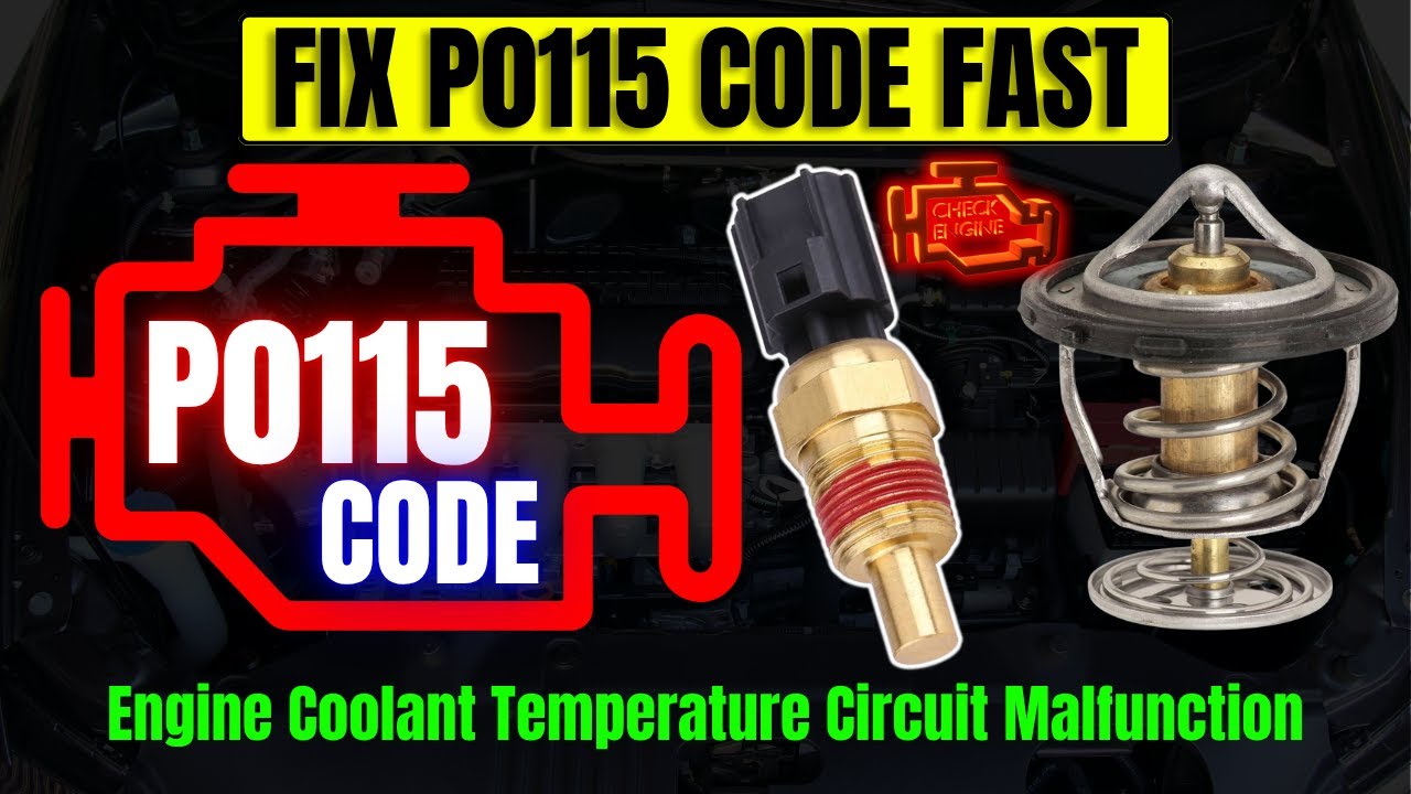 Fix P0115 Code Fast: Engine Coolant Temperature Circuit Malfunction ||