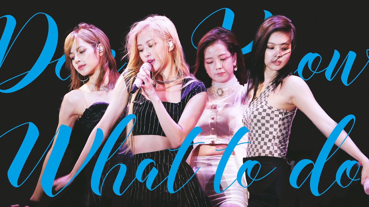 190907 BLACKPINK ROS&Eacute; 로제 WIRED MUSIC FESTIVAL 와이어드 뮤직 페스티벌 직캠 - Don't Know What To Do