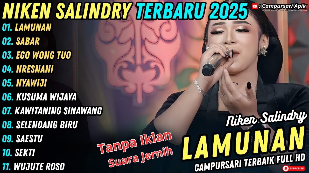 Lamunan - Sabar || Niken Salindry || Campursari Apik Full Album Terbaru 2025 #nikensalindry