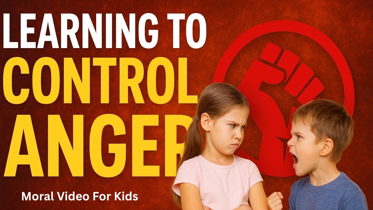 Learning to Control Anger: A Moral Story for Kids |  How to Calm Down When Angry: Kids Life Skill