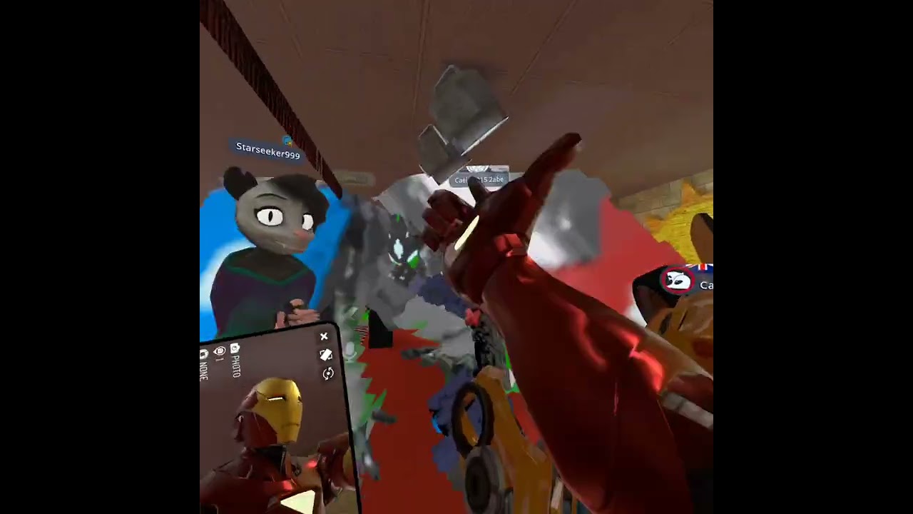 A day in fnaf world in vrchat 