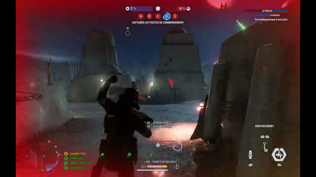 STAR WARS Battlefront 2 - Gameplay en Assaut Galactique pendant la soirée du Nouvel An - PC FR