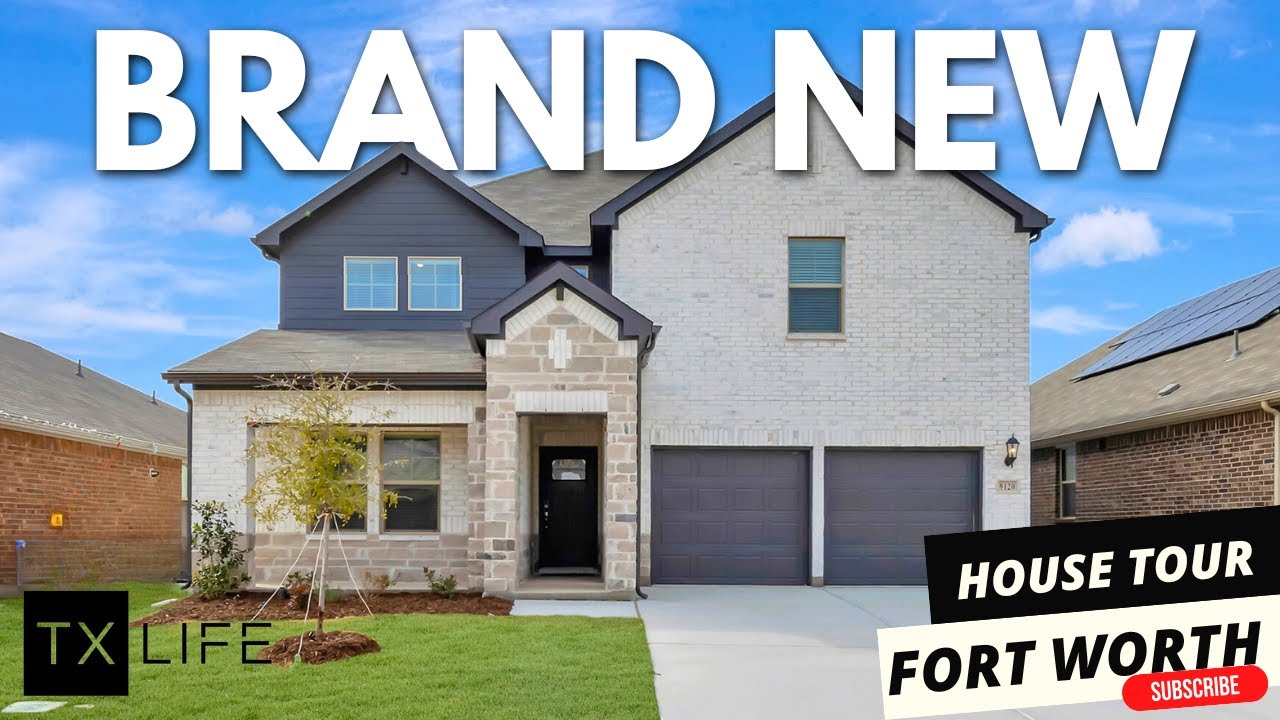 Tour This Stunning New Meritage Home in Fort Worth, TX – Beckley Floorplan Perfection! 9120 Cacti Ct