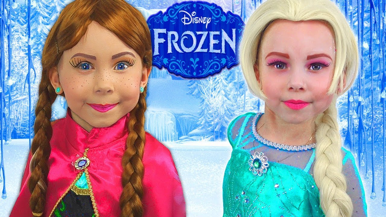 Frozen Elsa And Anna - HOW TO turn into character?