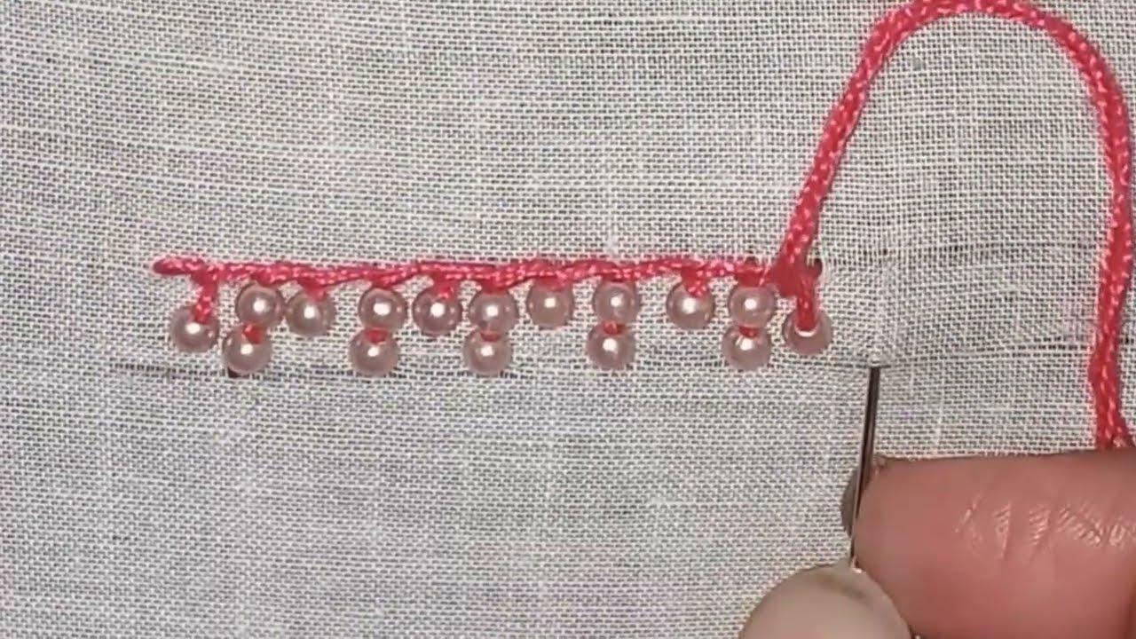 new hand embroidery border designs/ embroidery designs for suits border/ trending embroidery design 