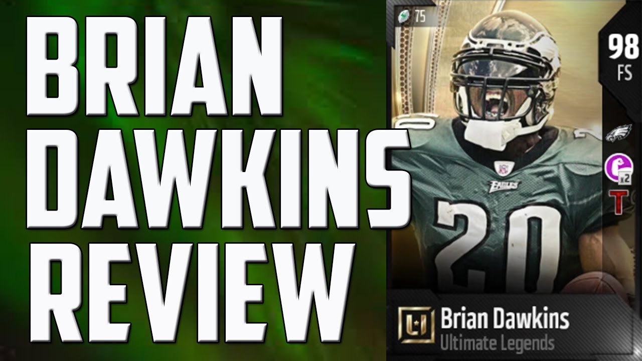 How Good is 98 Overall Brian Dawkins? MUT 18 Card Review