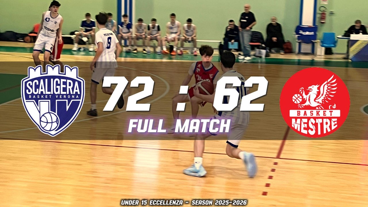 U15 Eccellenza | Tezenis VR - SAVE Mestre | Match Day 21 | FULL MATCH | 01.03.2026