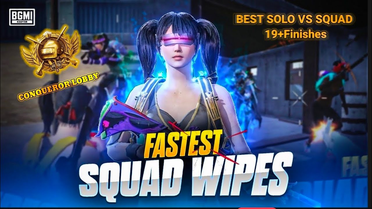 BGMI SOLO VS SQUAD 19+ FINISHES | IQOO NEO 10 REVIEW | Conqueror lobby | ShehzadaOP