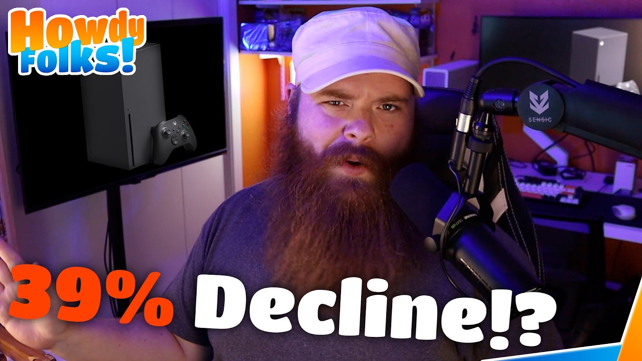 Продажи консолей Xbox резко упали.