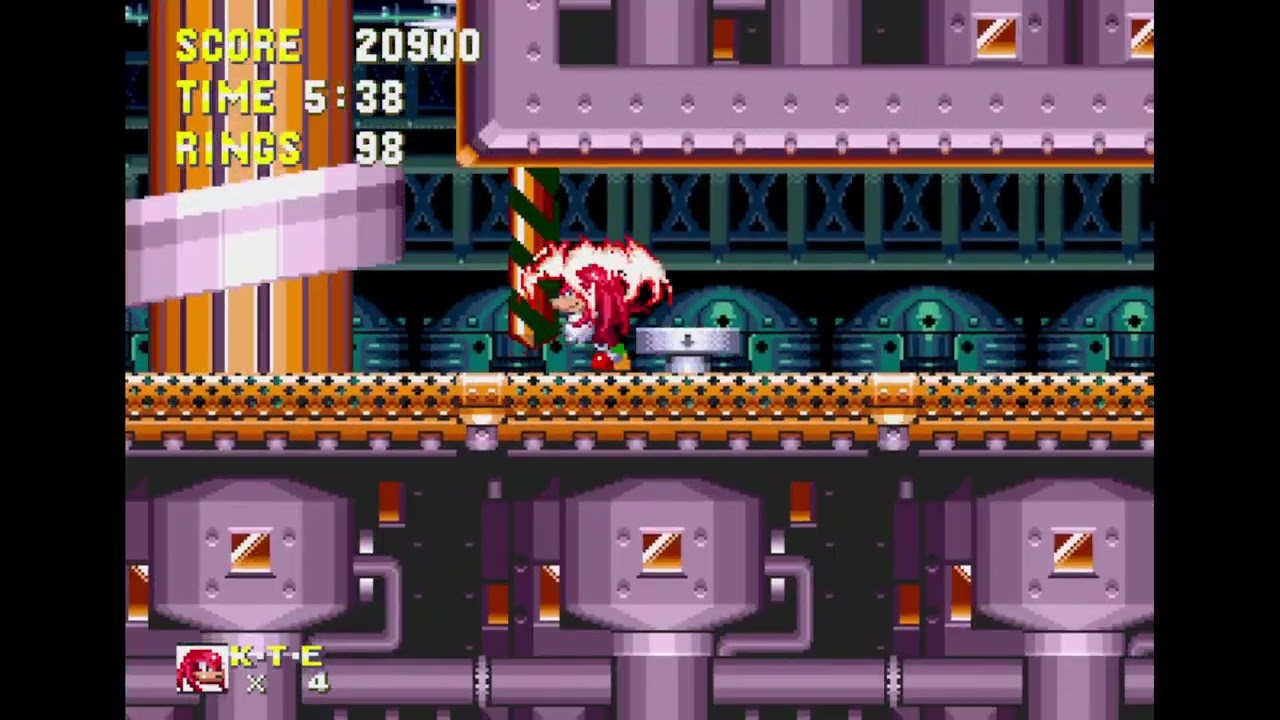 Sonic 3 & Knuckles - Flying Battery 2 Knuckles: 47900 (Score Attack)