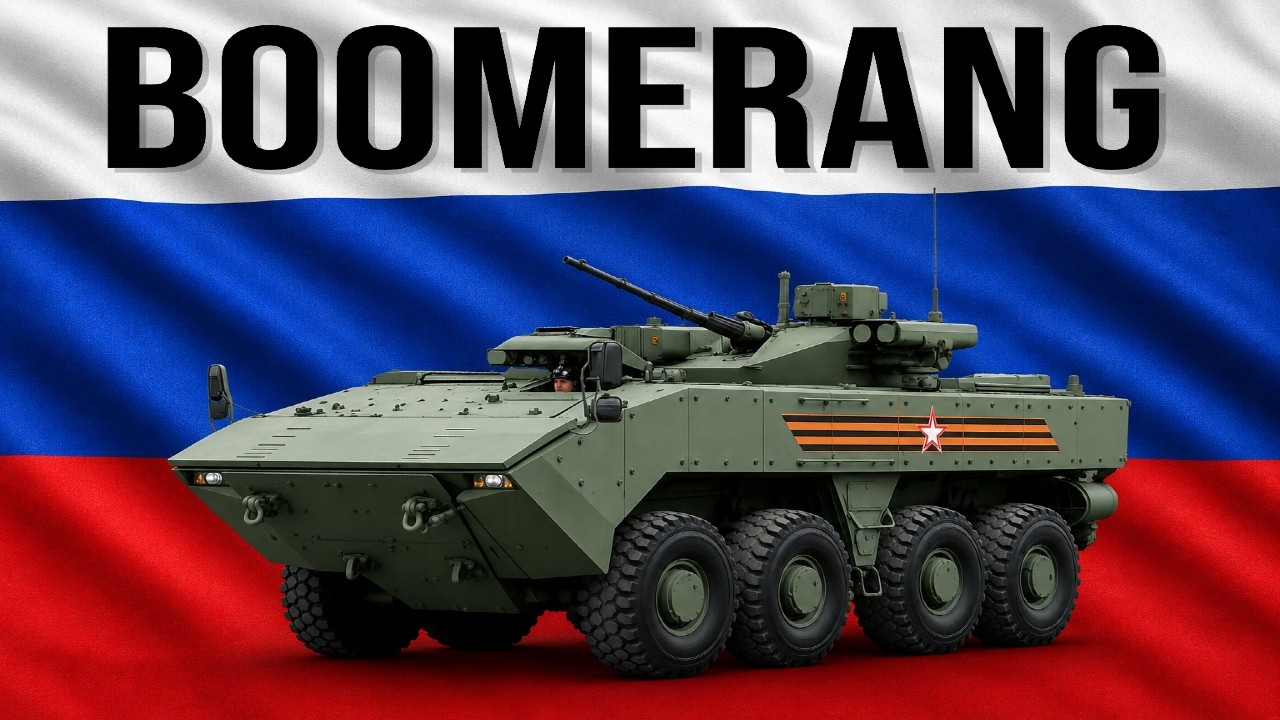ВППК-7829 &laquo;Бумеранг&raquo;: современная российская ставка на колесную бронетехнику 8x8