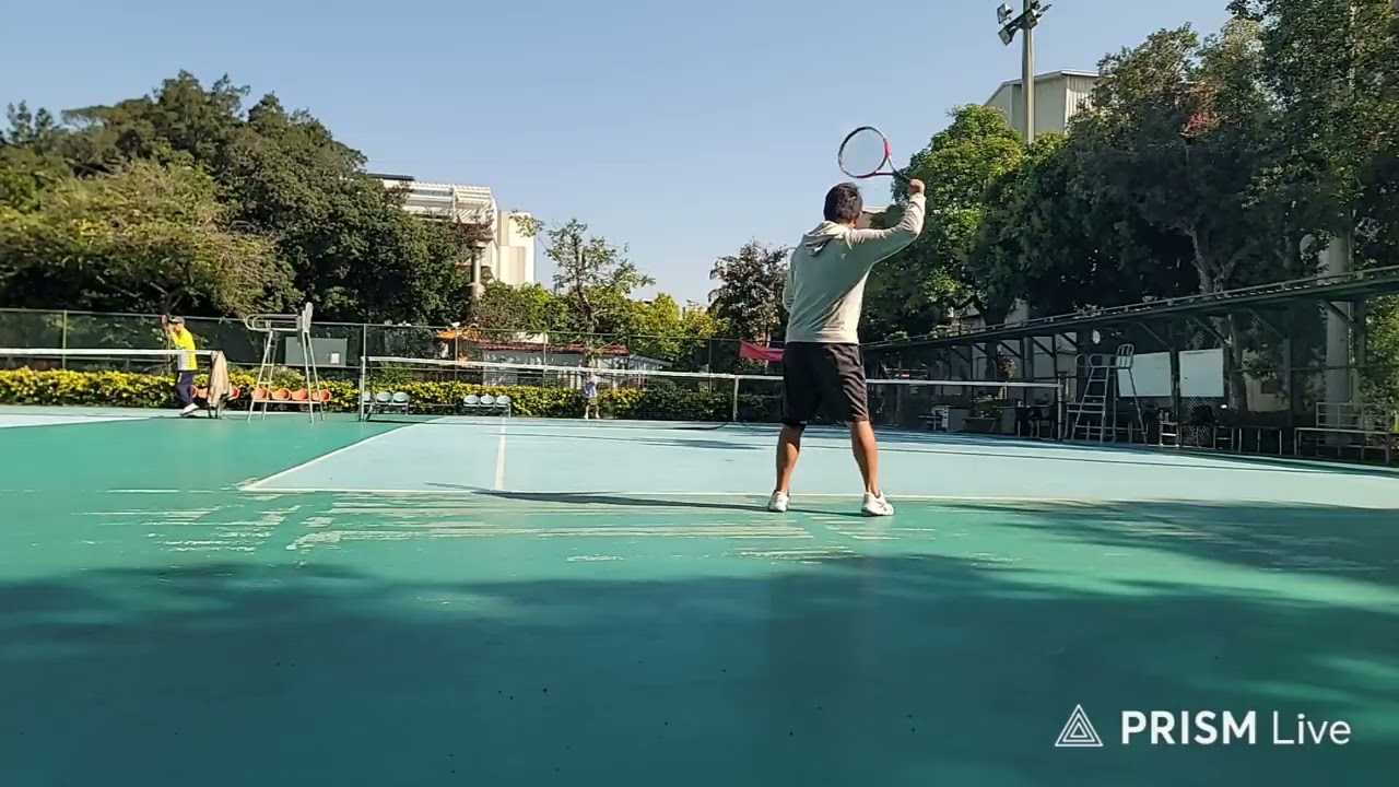 精華片段：網球 練球 底線切球 2026 0313