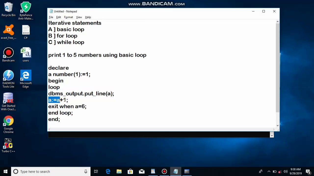 Basic Loop In PL/SQL l Chapter 10