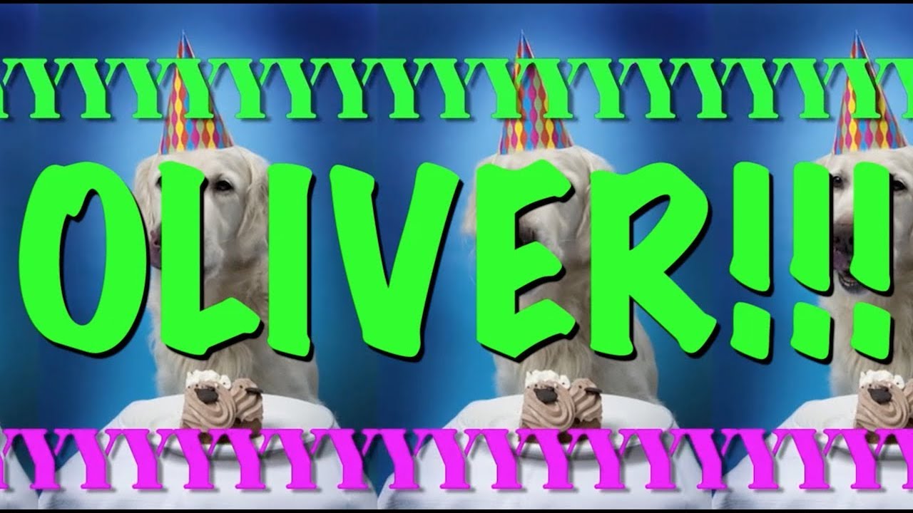 HAPPY BIRTHDAY OLIVER! - EPIC Happy Birthday Song