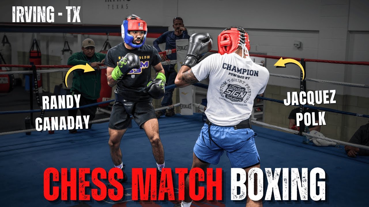CHESS MATCH! Pro Boxer Tests Counter Puncher In Sparring!