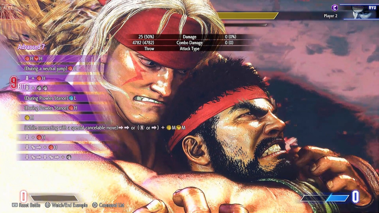 Street Fighter 6 - Alex Combo Trials - PC Gameplay (No commentary)