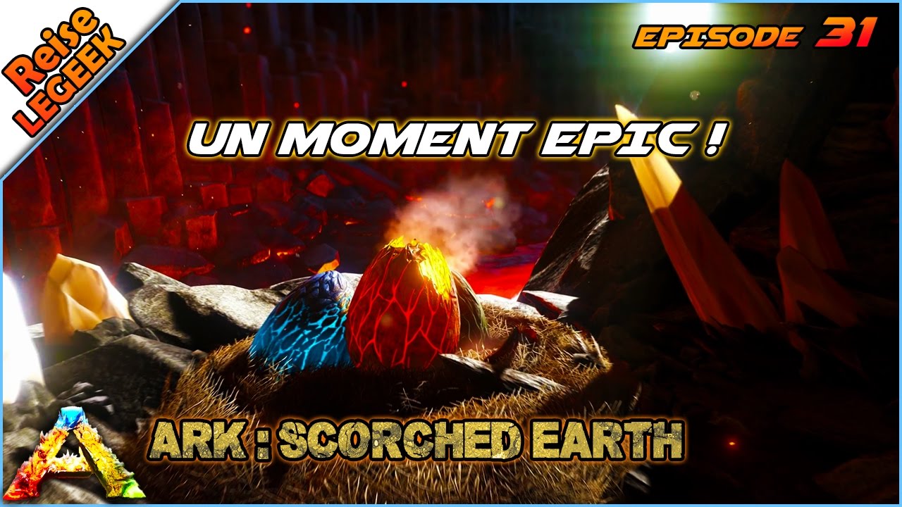 JE VOLE UN OEUF DE WYVERN ! MOMENT ÉPIQUE ! | Ark Scorched Earth #31