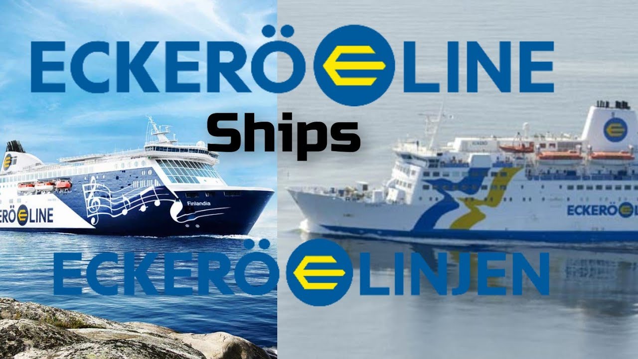 Ecker&ouml; linjen & Ecker&ouml; line ships