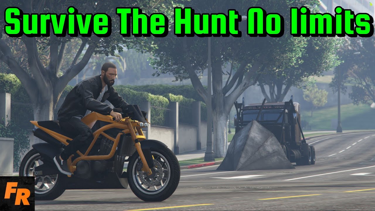 Survive The Hunt No Limits - The Brave Or The Foolish? - Gta 5 Challenge