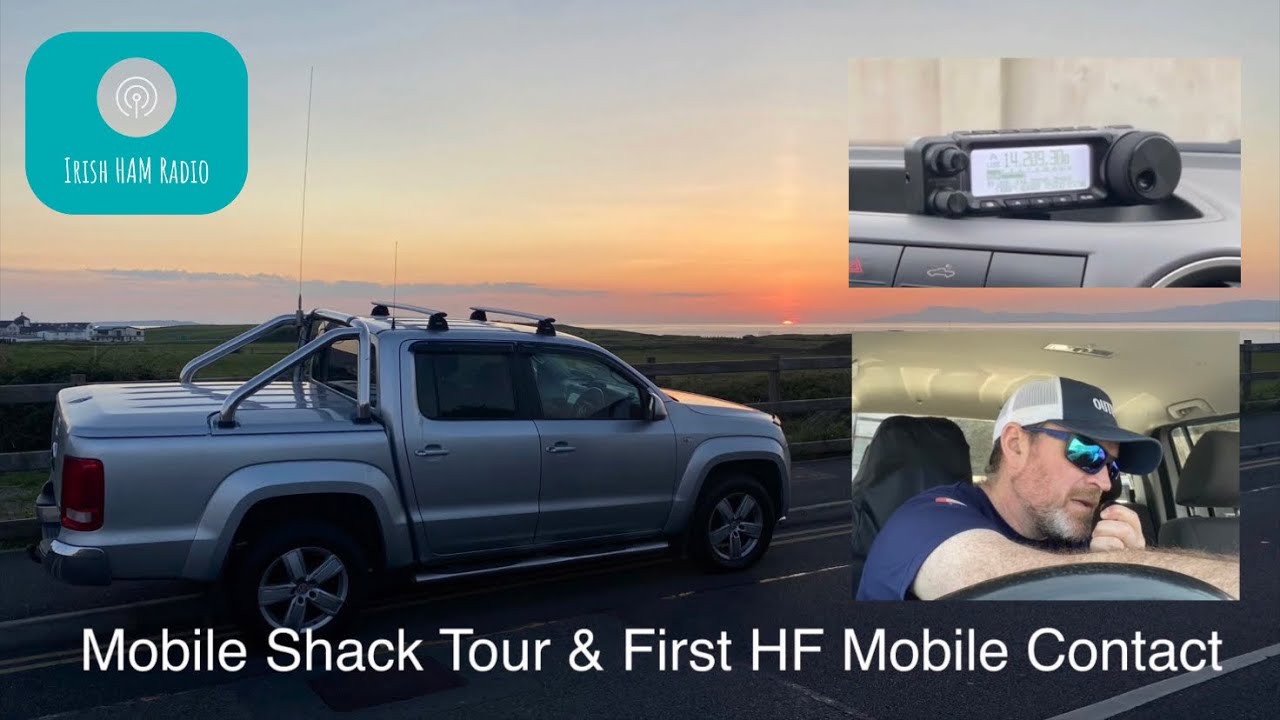 Mobile Shack Tour & My First Ever HF Mobile Contact