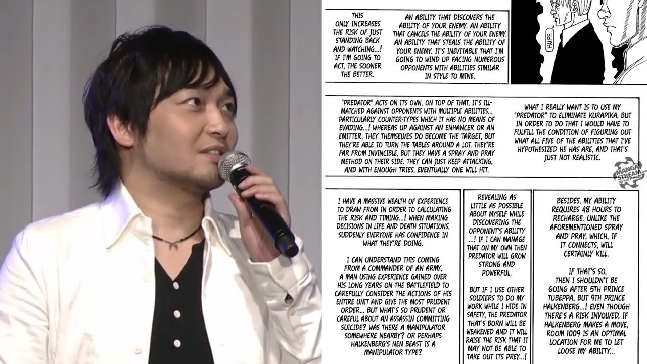 Nakamura Yuuichi and Mafia Kajita about reading Manga slowly and understanding it