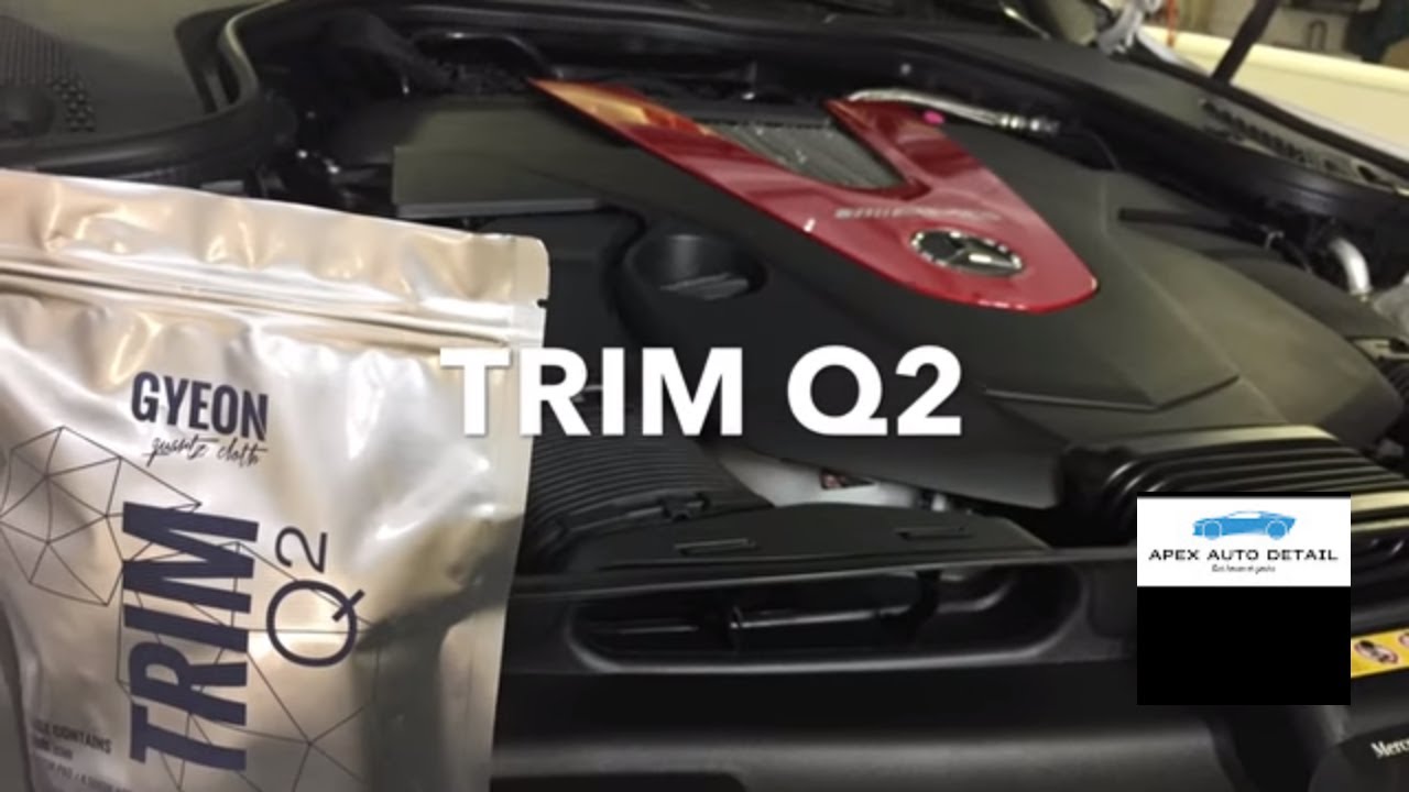 How To Restore Faded Plastic Trim And protect New Plastic And Rubber With GYEON TRIM Q2!!