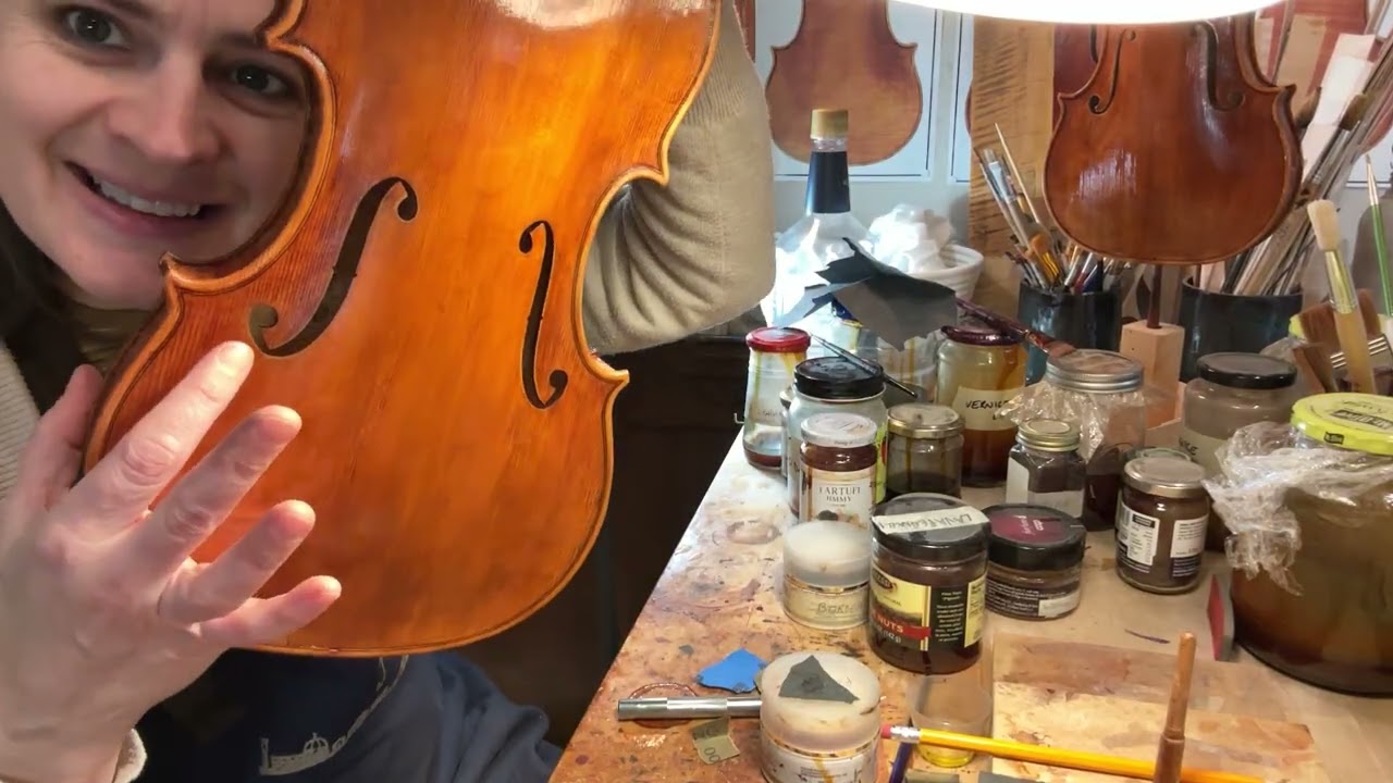 🎻✨💥 Секреты лакирования для состаривания 🤫🤌🏻