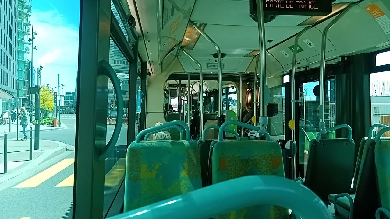 Bus 62 Citelis 18 N°1906 Voyage entre Olympiades et Porte de France
