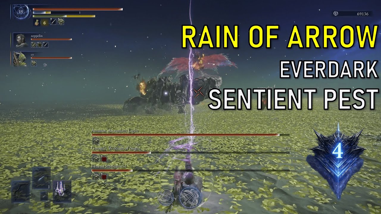 Depth 4  - Everdark Sentient Pest - Ironeye Rain of Fire! (with POT MAN)